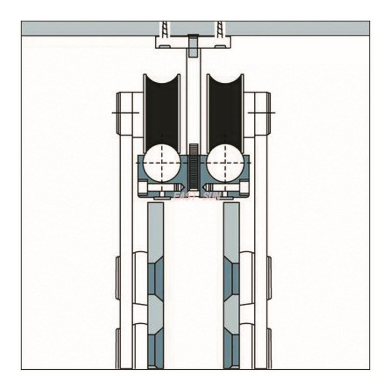 ESN-020-Systèmes de fixation de verre de bureau
