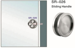 Déplacer la poignée de porte pour le verre de 8 à 10 mm