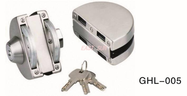 Serrures pour portes en verre Serrures en verre GHL-005