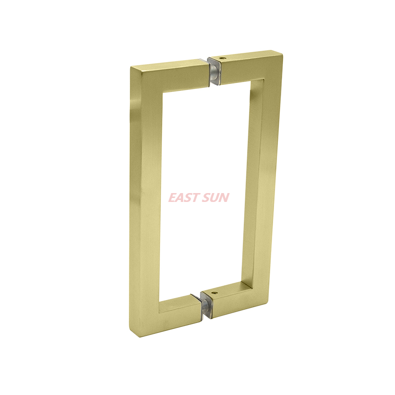 Poignée de traction dos à dos en tube carré série SQ 6' x 6'