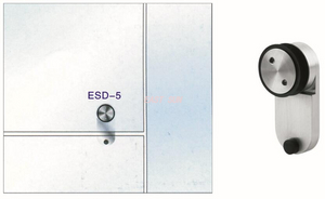 Butée de porte pivotante en verre robuste Dorma MAB
