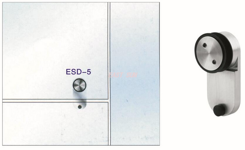 Butée de porte pivotante en verre robuste Dorma MAB