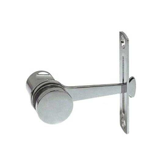 Serrure de porte coulissante en verre, loquet de douche populaire en Europe