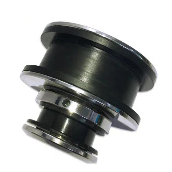 Porte de douche coulissante en verre, roues à poulie en acier inoxydable, rouleaux