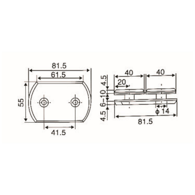 GBA-206-Pinces à verre