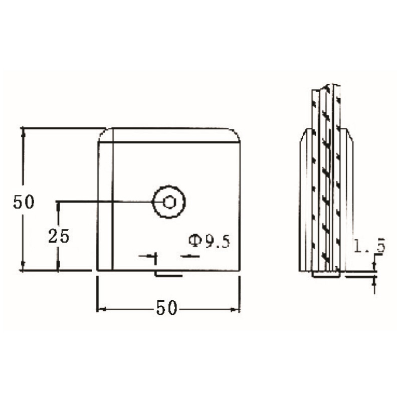 GBF-837-Pinces à verre