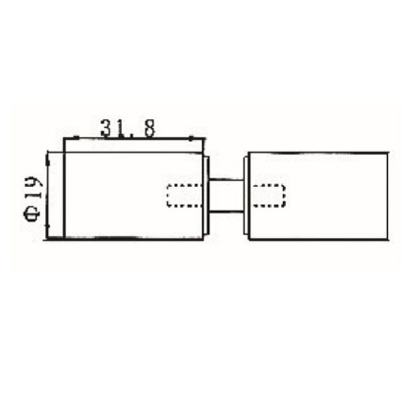 GDK-1002-1- Bouton de porte de douche