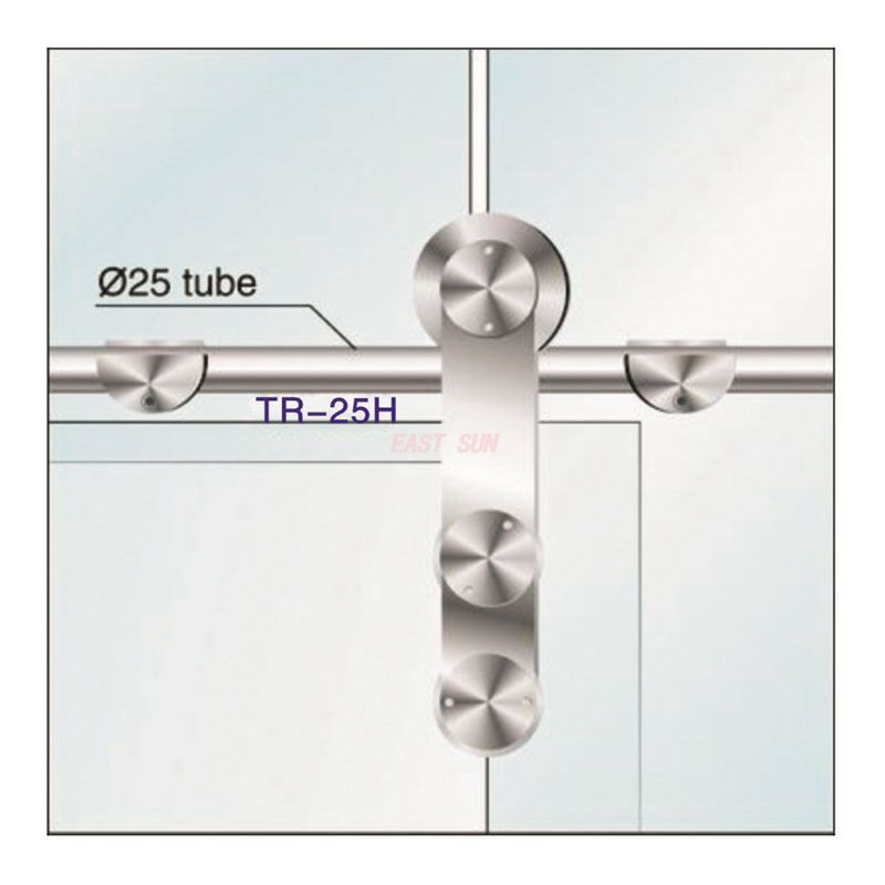 TR-25H-Systèmes de fixation de verre de bureau