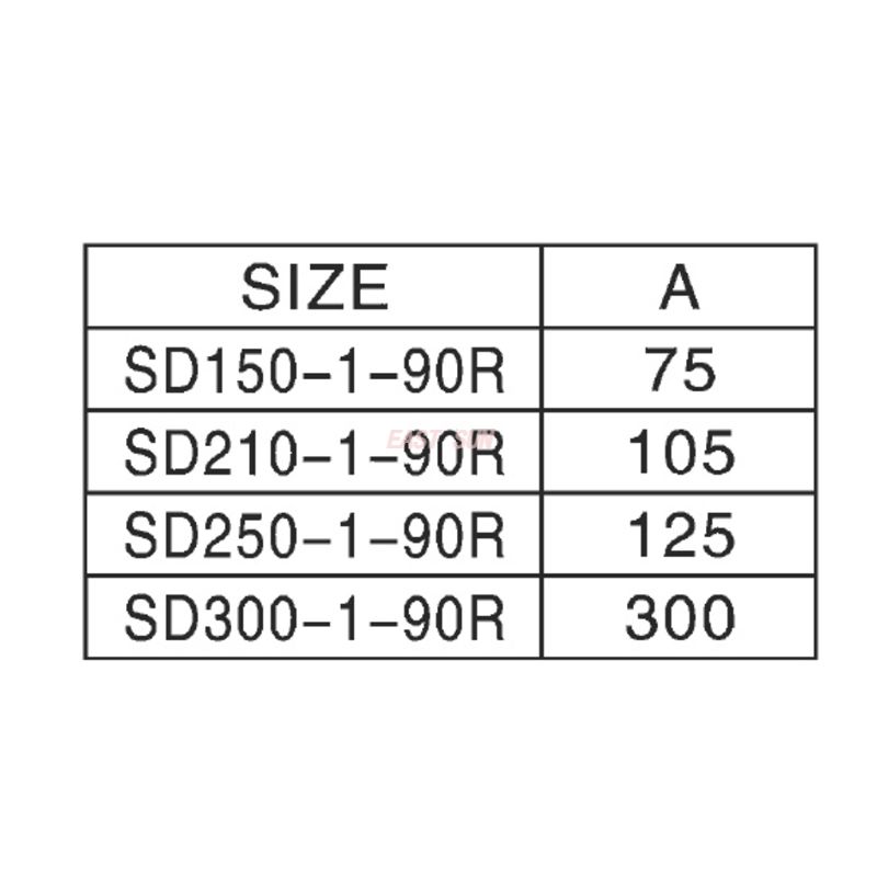 SD-150-1-90R-Raccord Spider