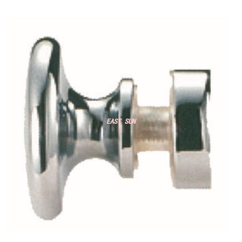 boutons de porte de douche en verre