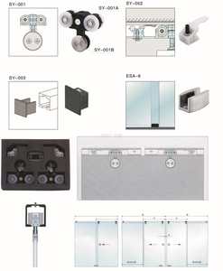 Porte coulissante de bureau de systèmes coulissants
