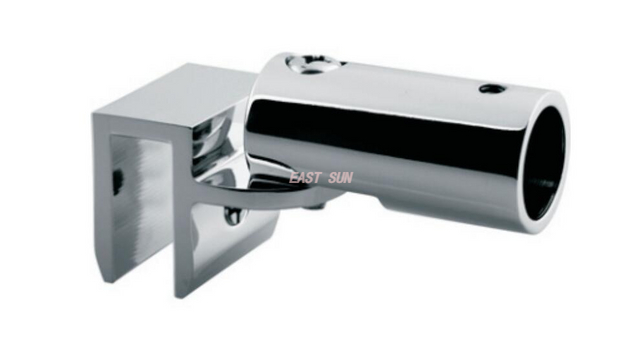 Support mobile mur à verre pour barre ronde