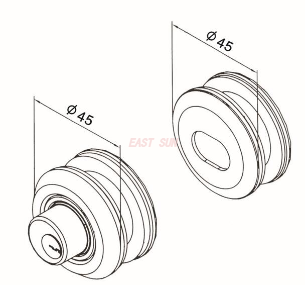 Serrures pour portes en verre Serrures en verre Serrures pour portes mobiles Serrures pour portes coulissantes