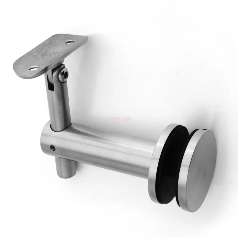 Support de Support de balustrade en acier inoxydable, Support en verre, Support de main courante d'escalier