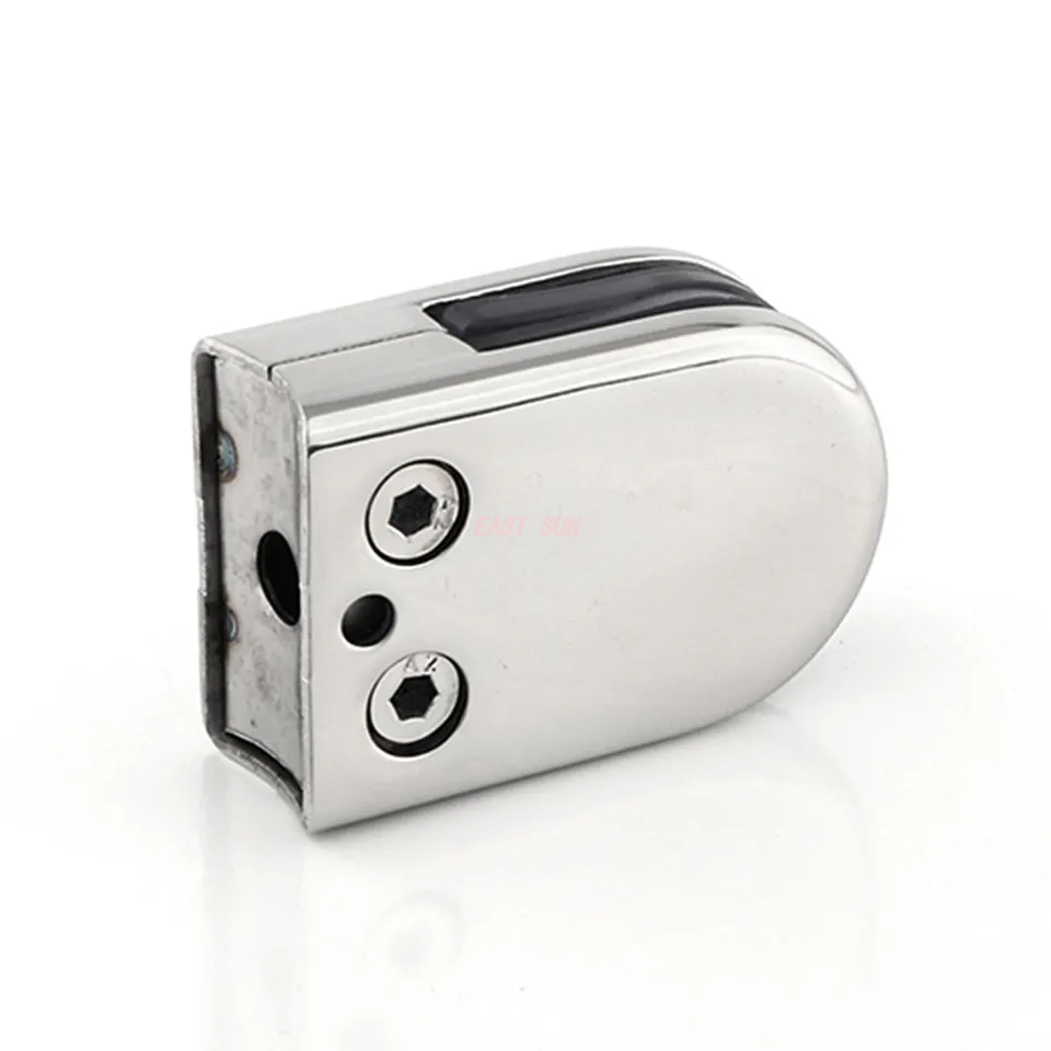 Accessoires de montage de garde-corps en acier inoxydable 304, Clip de montage en verre, escalier sans cadre, pince à verre à robinet en acier inoxydable