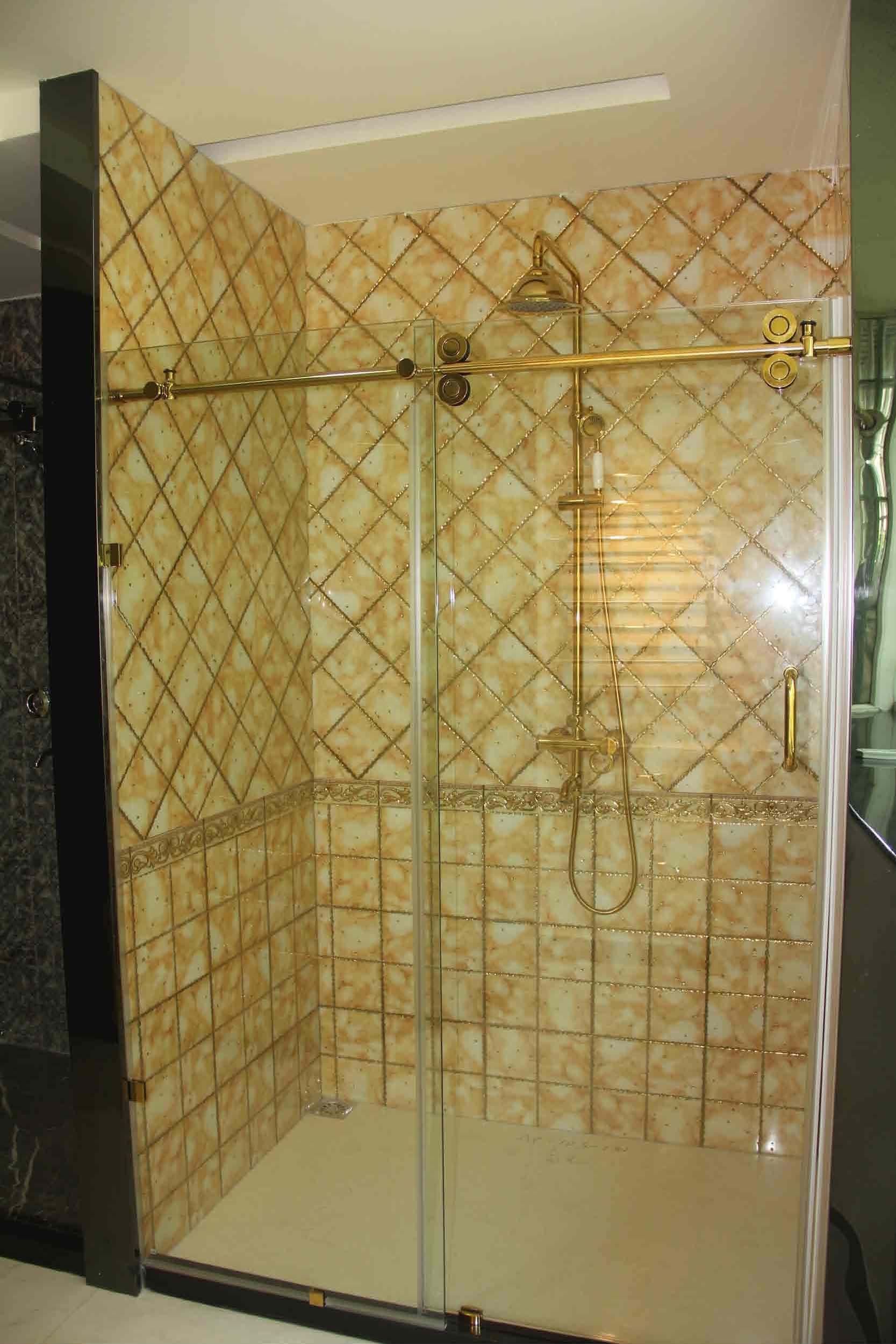 Porte moderne Design salle de bain porte en verre douches simples enceinte salle de bain