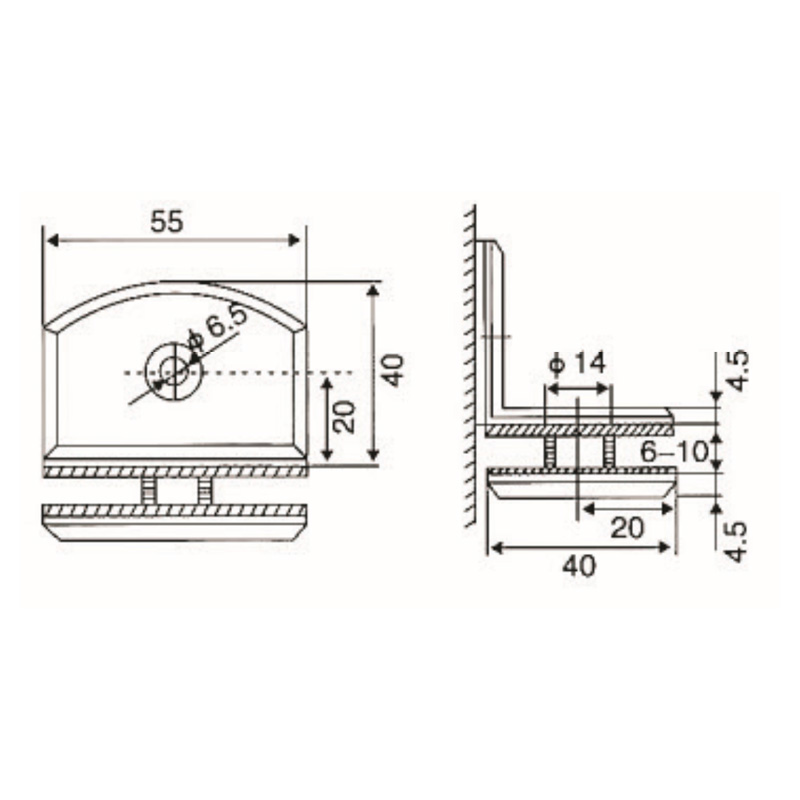 GBA-203-Pinces à verre