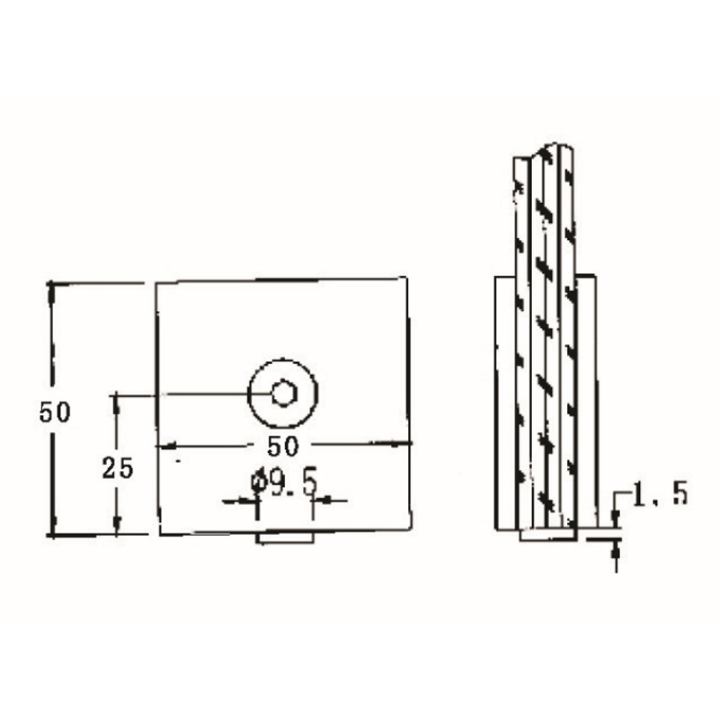 GBF-897-Pinces à verre