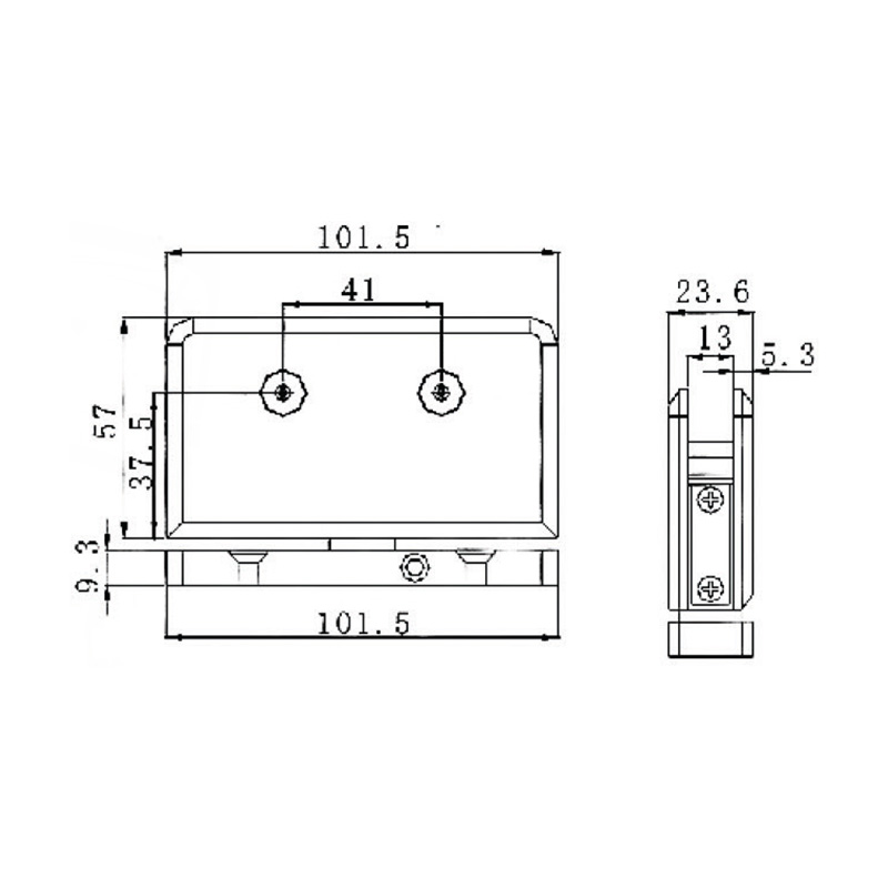 Série de portes pivotantes PTC-301B