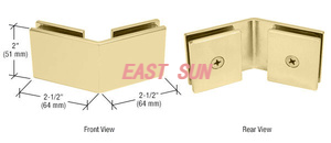  Pince verre à verre carrée à 135 degrés