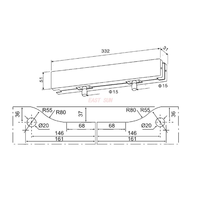 Raccord PMA-700-Patch