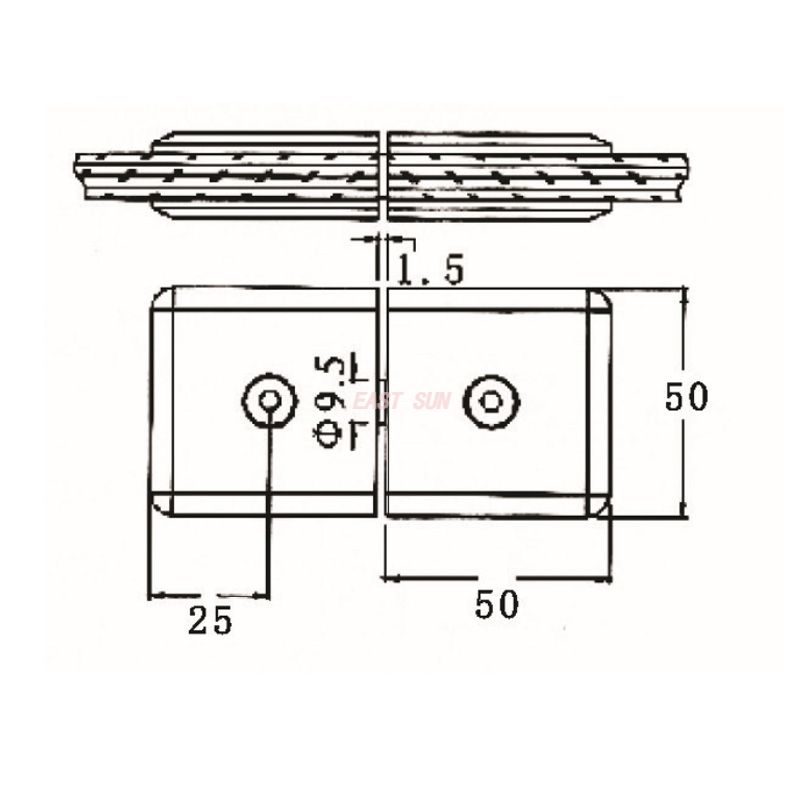 Pinces &agrave; verre de 4 mm 