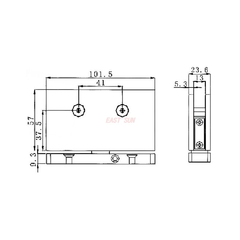 porte vitr&eacute;e battante