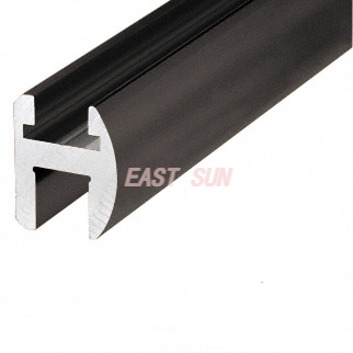 Kit de linteau de porte de douche de luxe anodisé - 144'