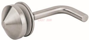 Garde-corps de fixation en verre, garde-corps en verre sans cadre pour l'extérieur et l'intérieur, entretoises en verre en acier inoxydable, offre spéciale, GBF-086