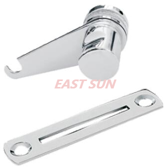 Loquet à bouton unique, conception gauche et droite