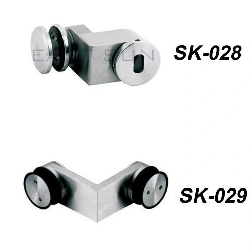 Séparation en verre populaire de cabine de toilette d'accessoires de toilettes d'acier inoxydable