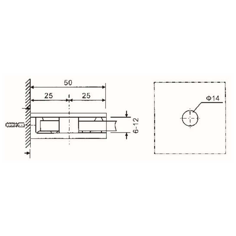 GBF-841-Pinces à verre