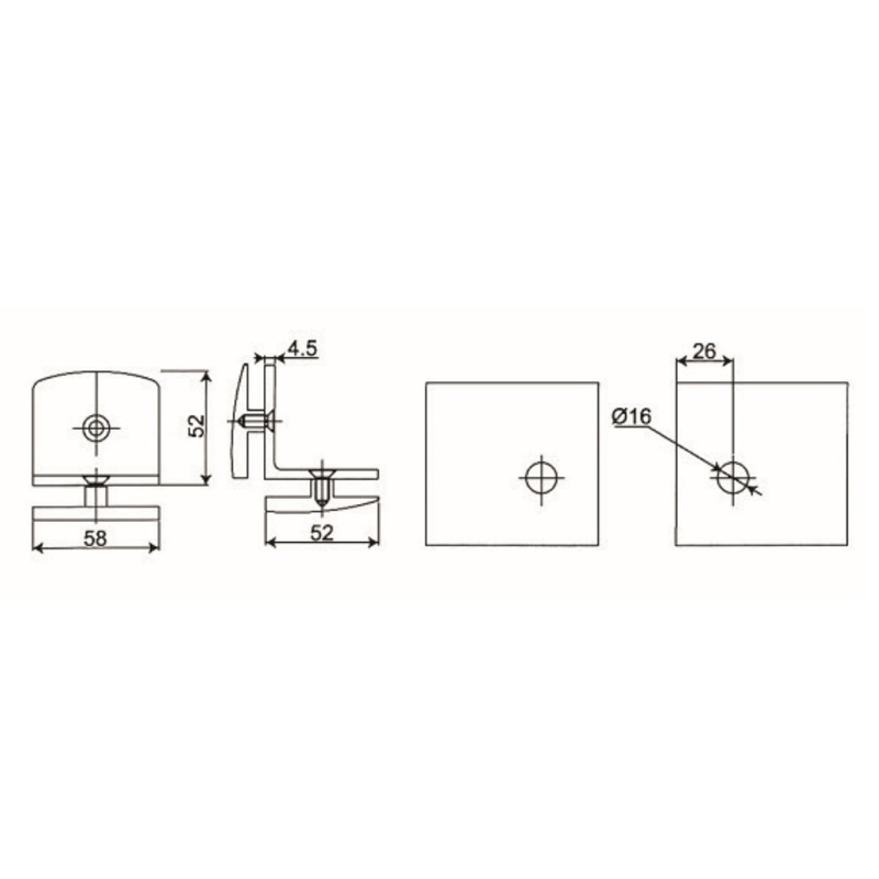 GBF-852-Pinces à verre