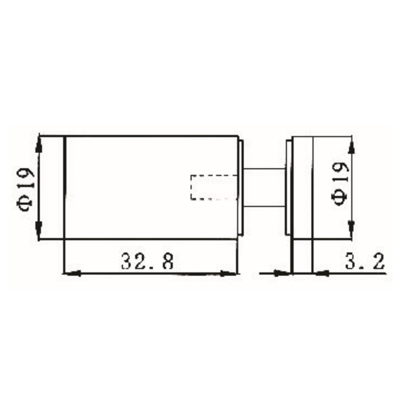 GDK-1002-2- Bouton de porte de douche