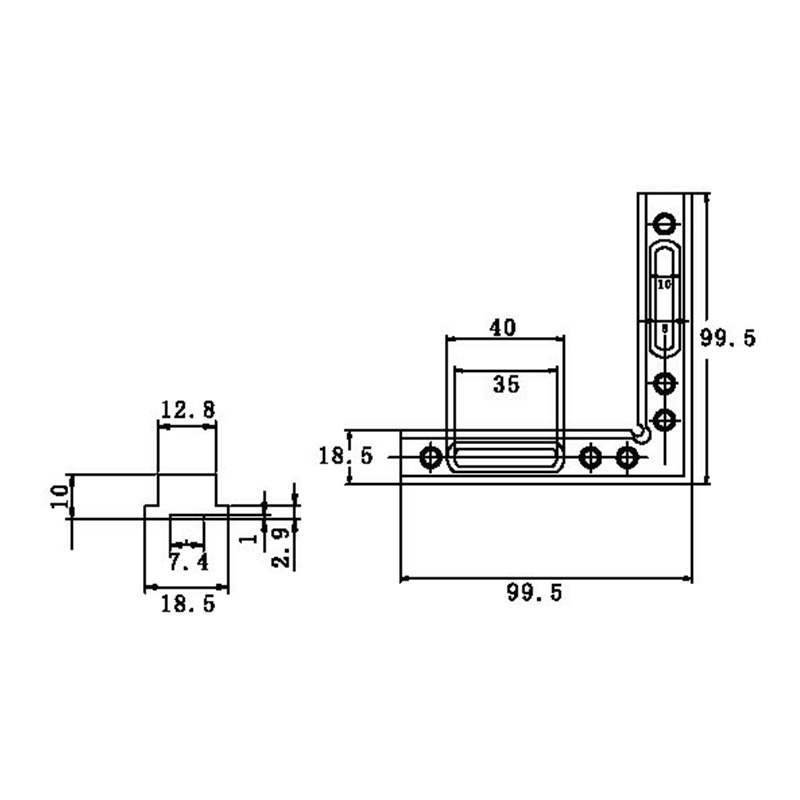 Série de portes pivotantes SA-K90