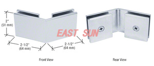  Pince verre à verre carrée à 135 degrés