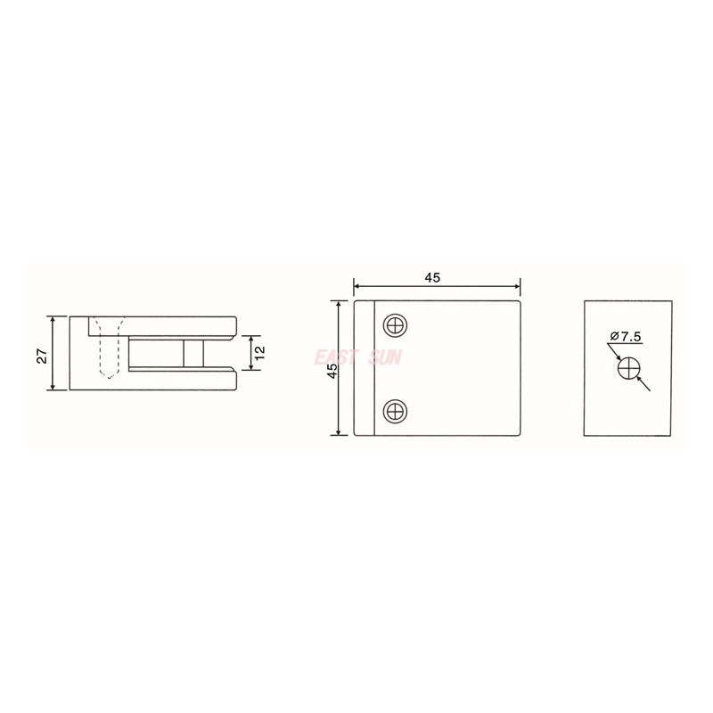 GBF-003F-Raccords de main courante