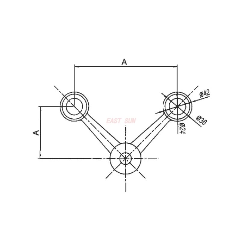 SD-150-2-90R-Raccord Spider