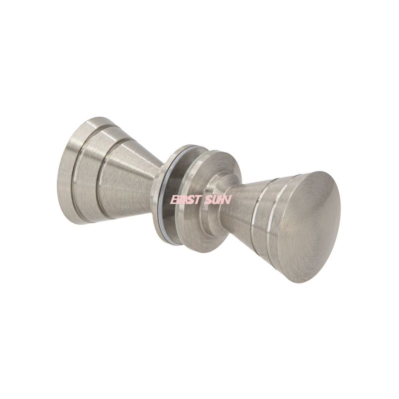 boutons de la porte de douche