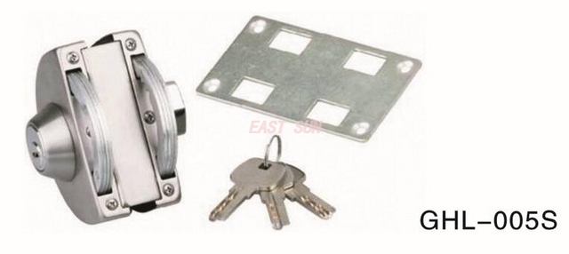 Serrures pour portes en verre Serrures en verre GHL-005S