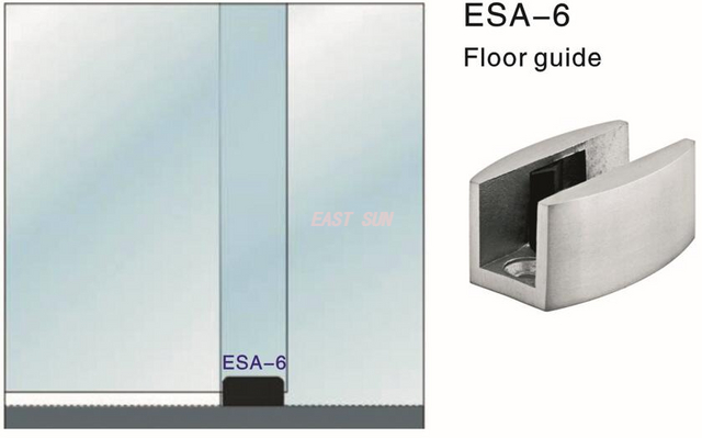 Guide au sol pour porte coulissante Dorma Design