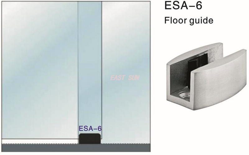 Guide au sol pour porte coulissante Dorma Design