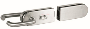 Serrures pour portes en verre Serrures en verre GHL-021B