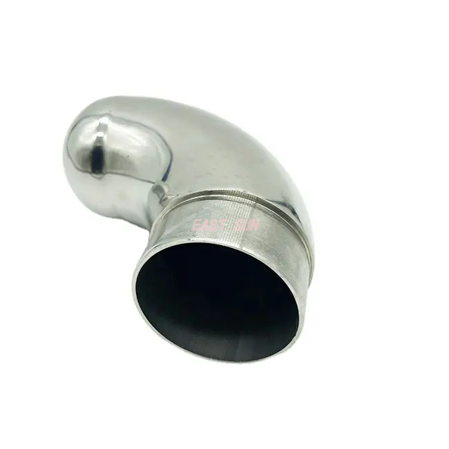  Raccords de balustrade coudée, couvercle d'extrémité de main courante pour tuyau de main courante