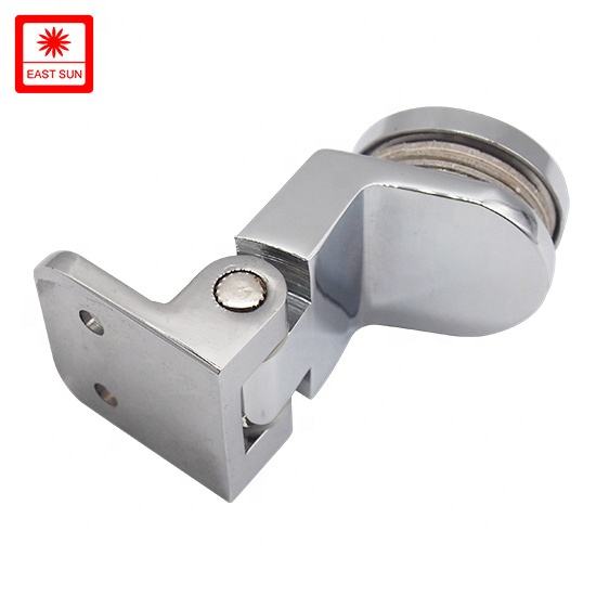 Charnière de porte miroir à 90 degrés en laiton, charnière pivotante en verre pour portes de placard, meilleure vente