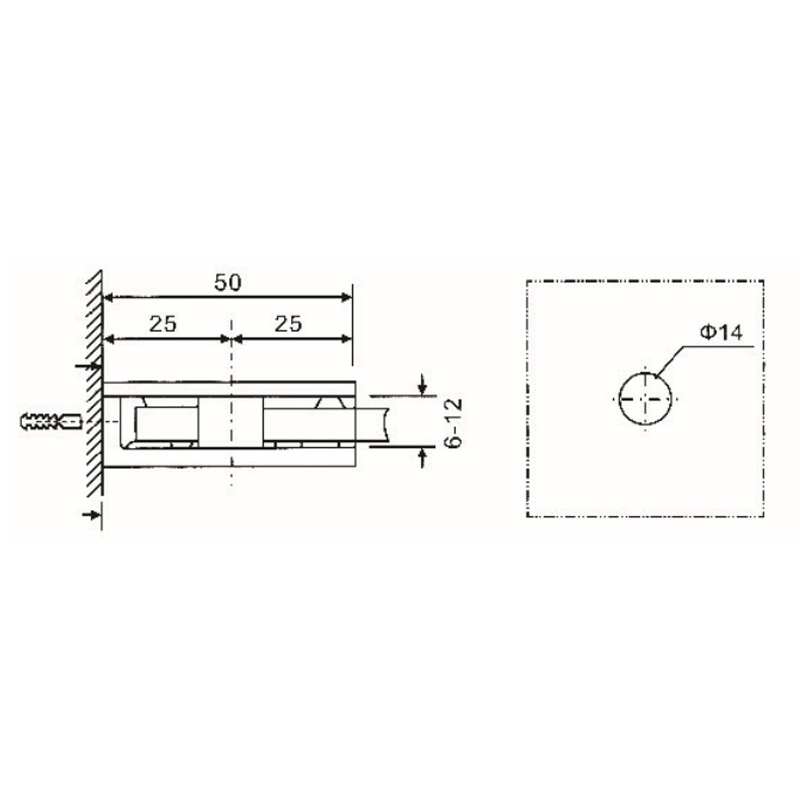 GBF-831S-Pinces à verre