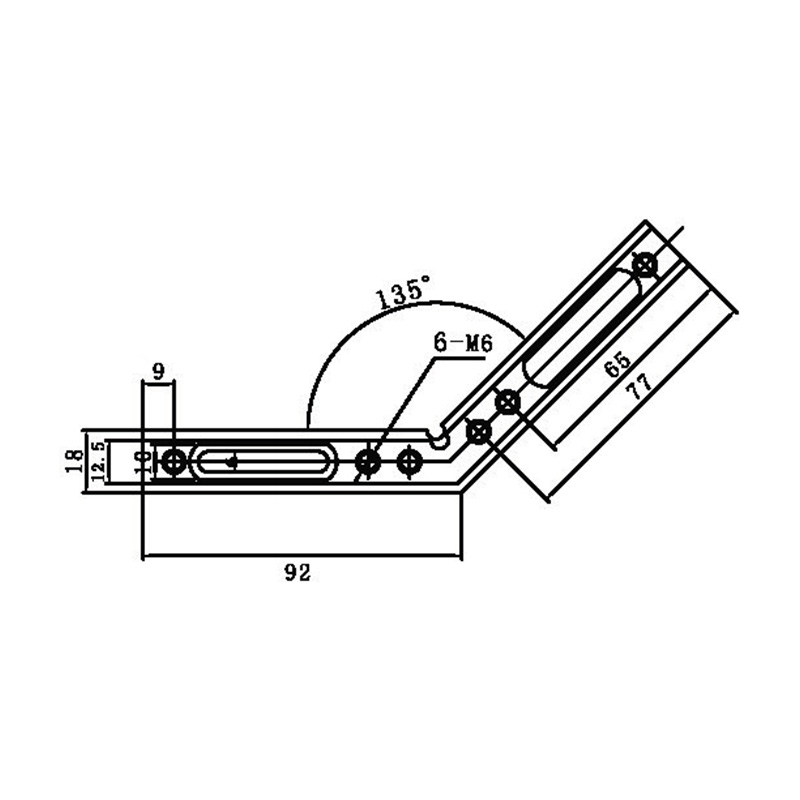 Série de portes pivotantes SA-K135
