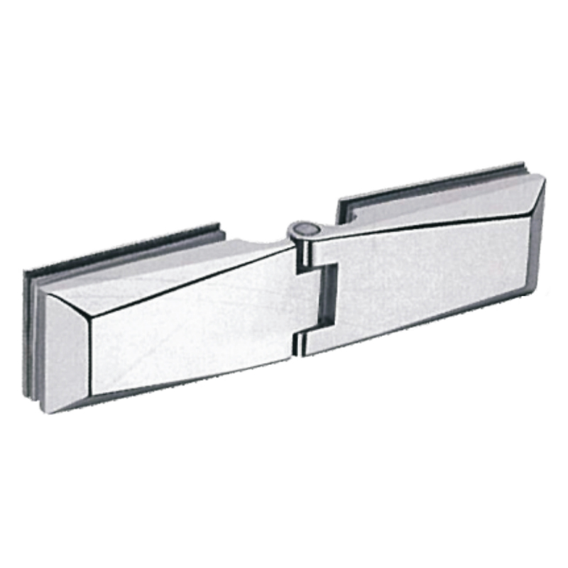 Porte de douche sans cadre 