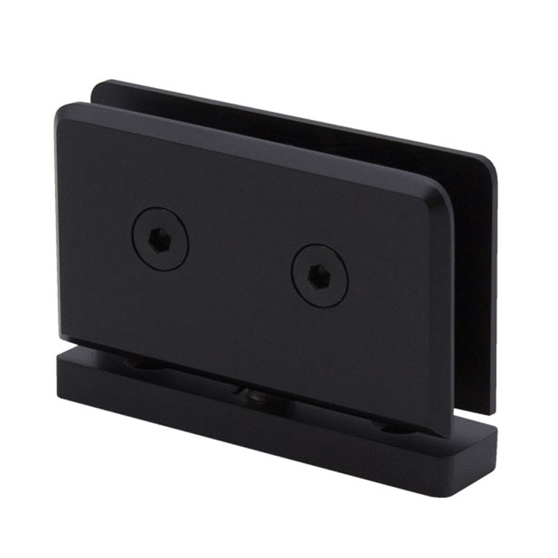  Charnière noire à montage supérieur ou inférieur de la série Prima