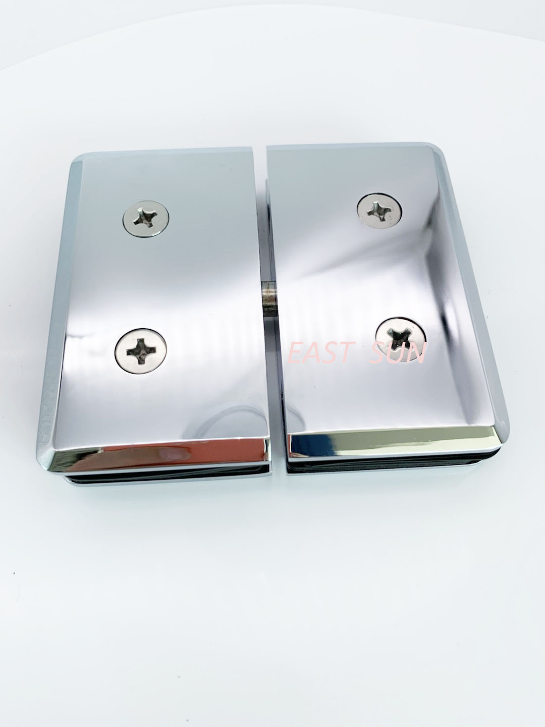 Charnière à montage verre-verre série Senior Prima, chrome poli